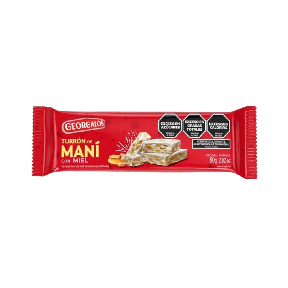 GEORGALOS TURRON MANI C/MIEL