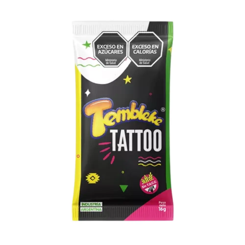TEMBLEKE TATOO SORPRESA