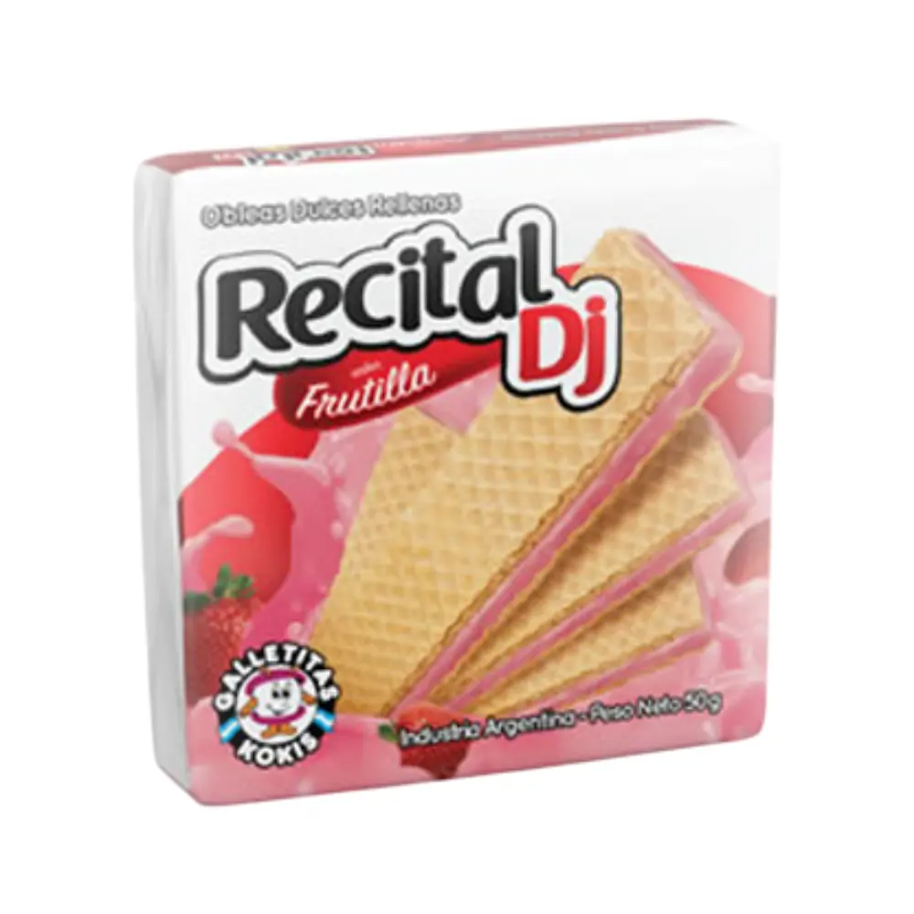 RECITAL OBLEAS FRUTILLA