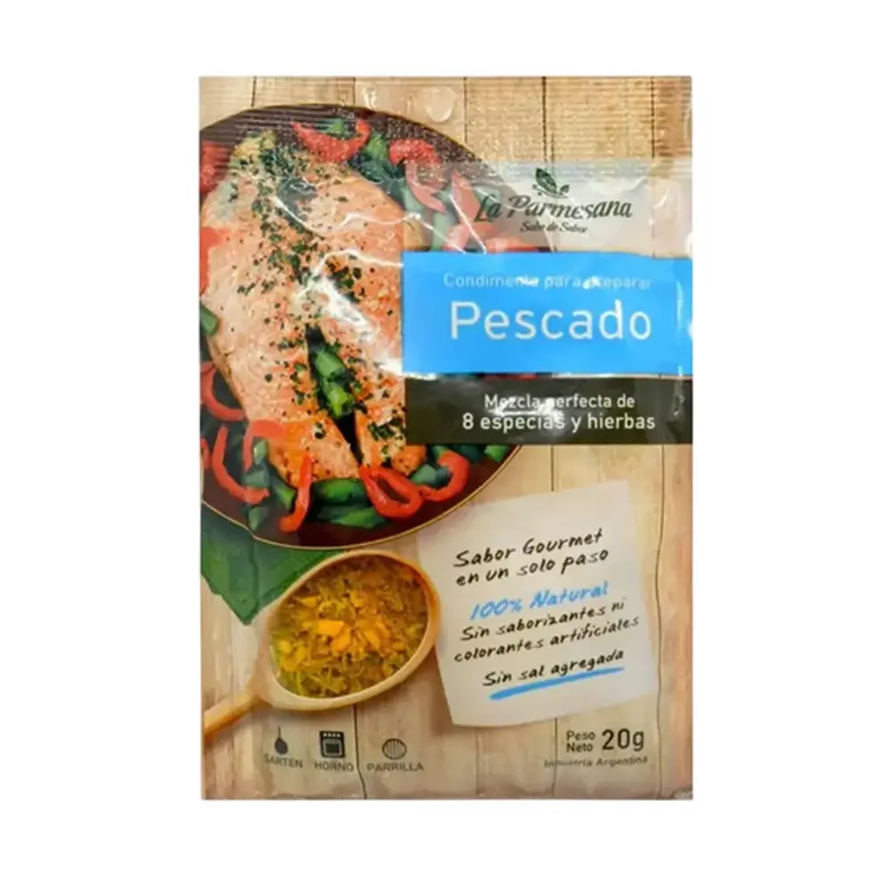 LA PARMESANA CONDIMENTO P/PESCADO