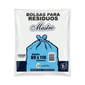 MASTRO BOLSA RESIDUOS 80X110