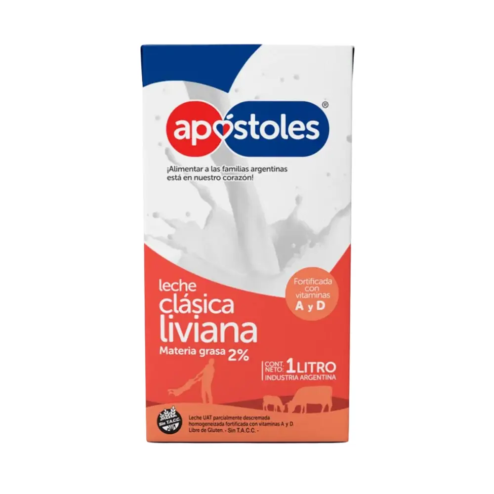 APOSTOLES LECHE L/V 2p LIVIANA