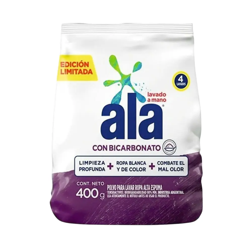 ALA D/PVO REGULAR C/BICARBONATO