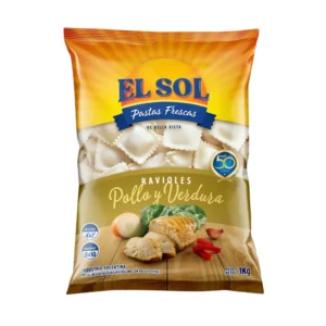 EL SOL RAVIOLES POLLO&VERDURA