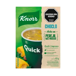 KNORR SOPA QUICK CHOCLO/PEREJIL