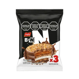BLANCO&NEGRO ALFAJOR TRIPLE/NEGRO