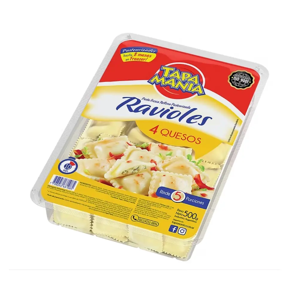 TAPAMANIA RAVIOLES 4QUESOS
