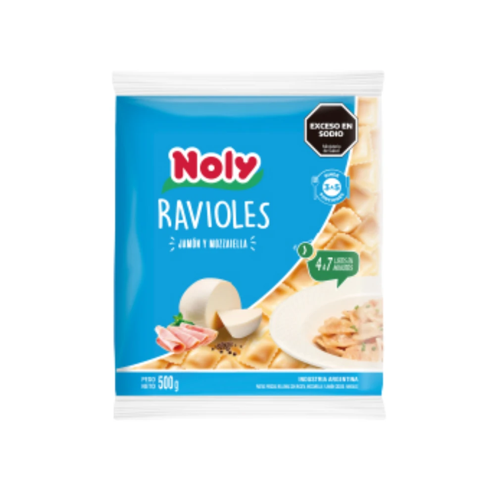 NOLY RAVIOLES JAMON&MUZZARELLA