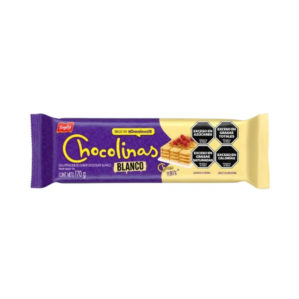 CHOCOLINAS GALLETITA BLANCO