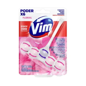 VIM CANASTA S.PODER X 6 FLORAL