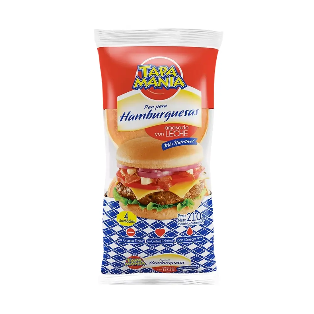 TAPAMANIA PAN PAPA HAMBURGUESA