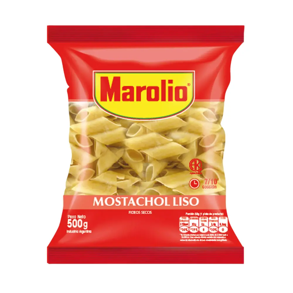 MAROLIO FIDEOS MOSTACHOL