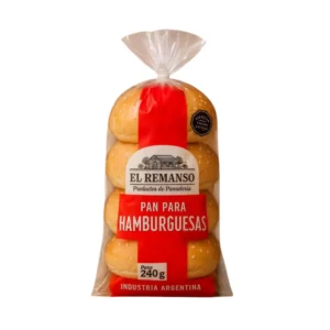 EL REMANSO PAN HAMBURGUESA