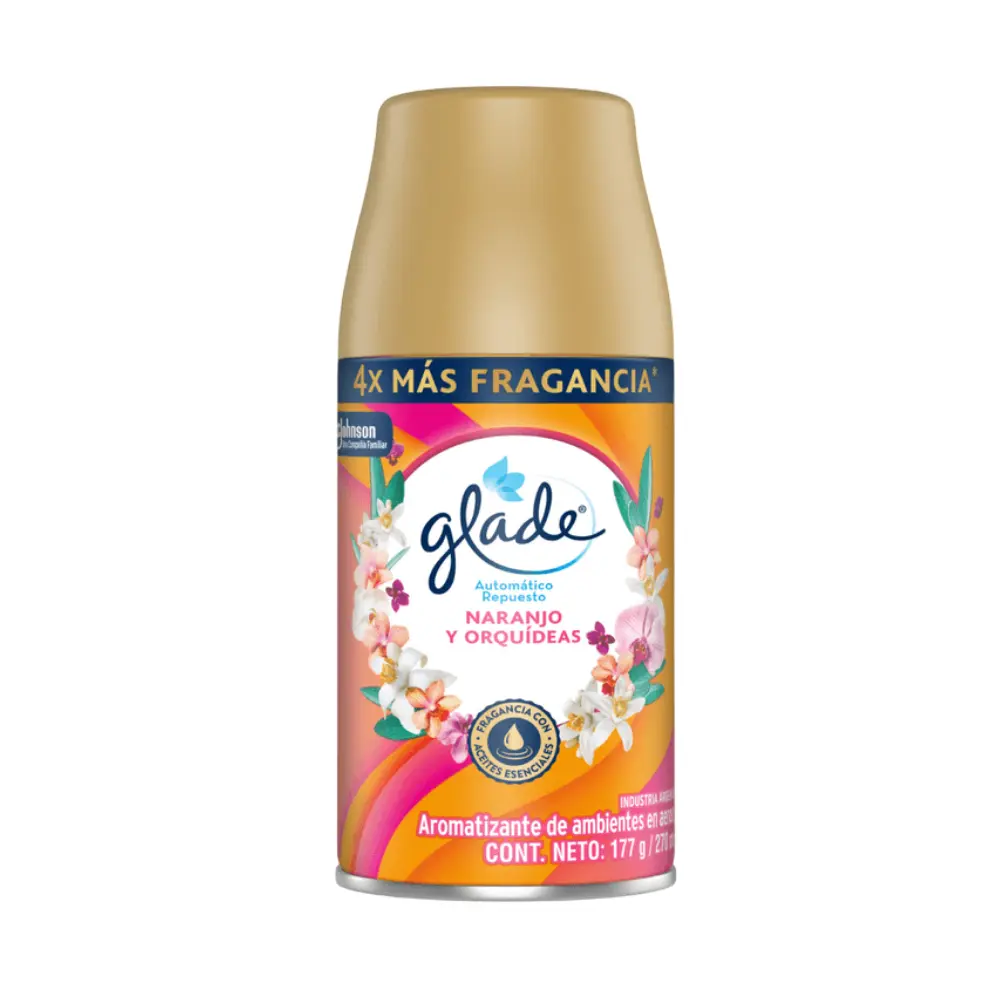 GLADE AUTOMATIC.REPUESTO NARANJO&ORQIDEAS