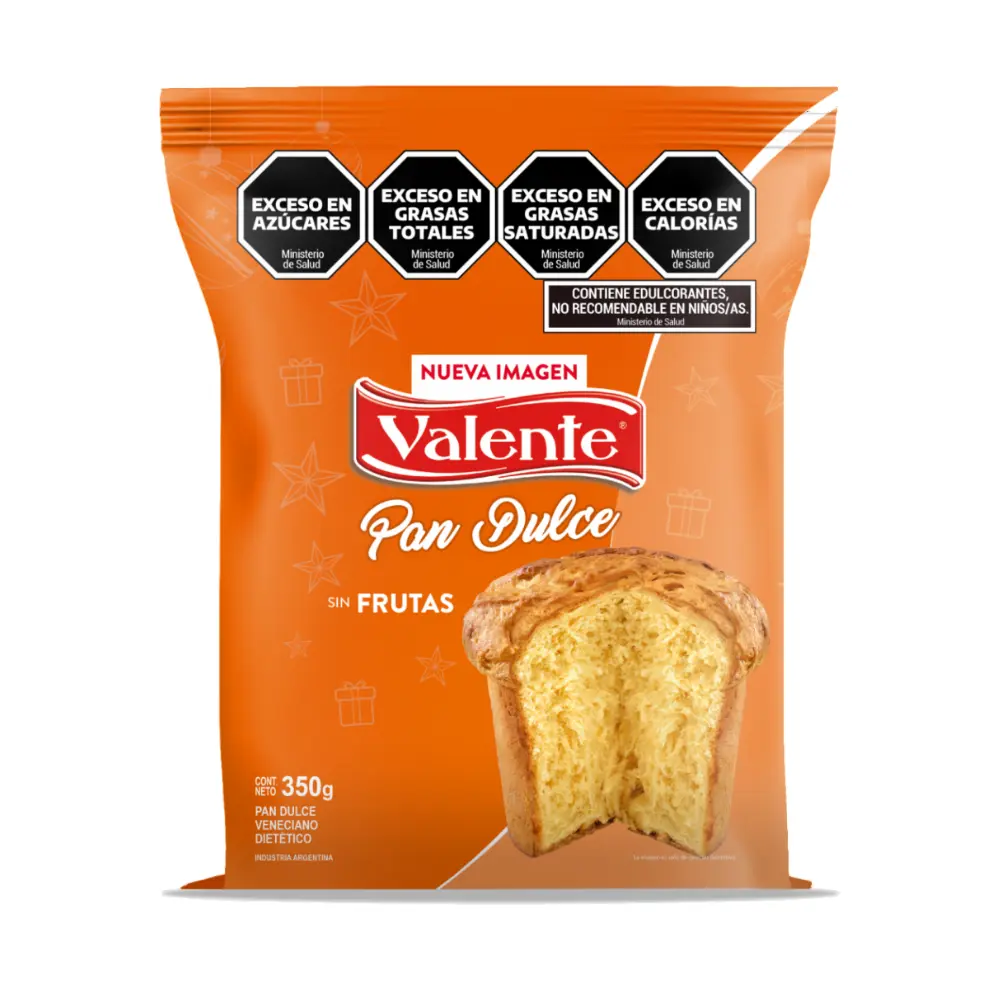 VALENTE PAN DULCE SIN FRUTA