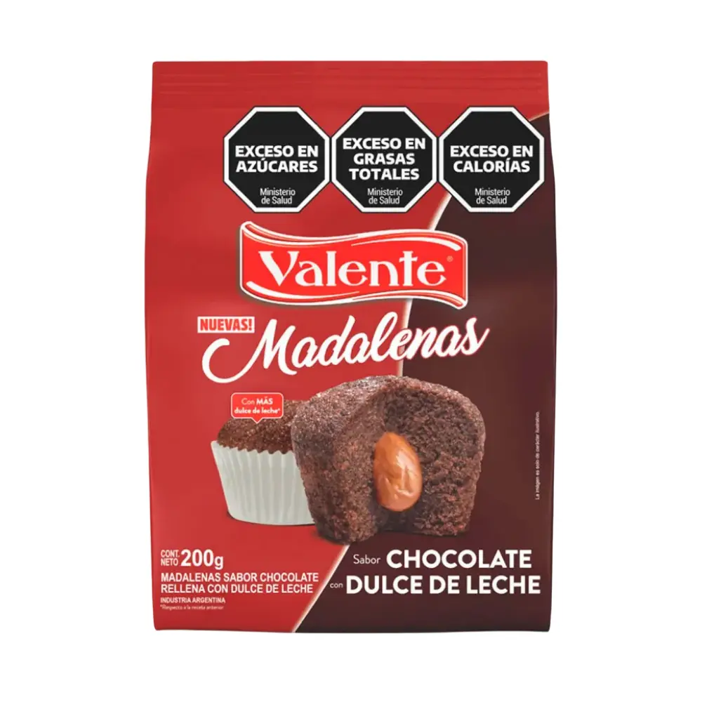 VALENTE MADALENAS CHOCO RELLENAS