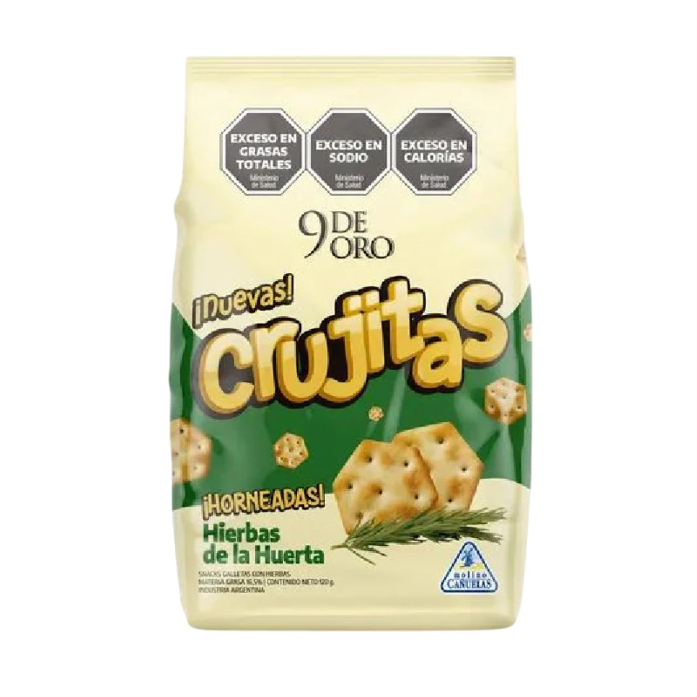 CRUJITAS GALLETITAS HIERBAS