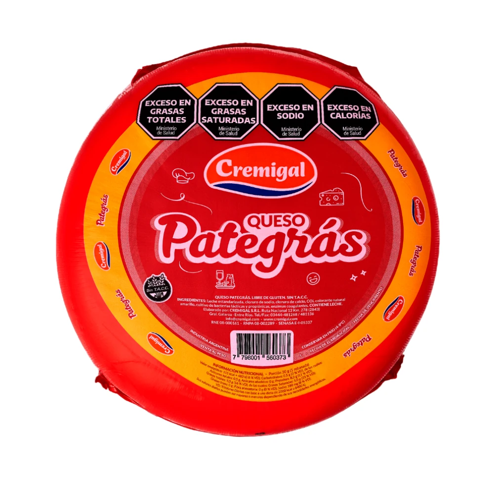 CREMIGAL QUESO PATEGRAS