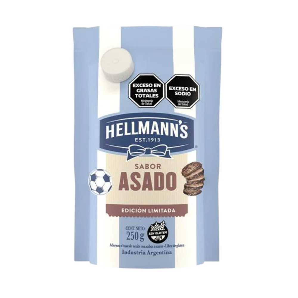 HELLMANN S ADEREZO ASADO