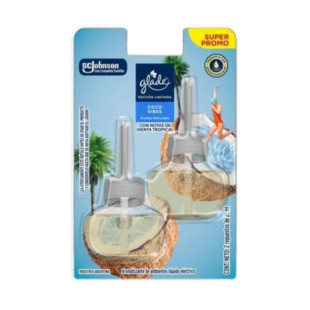 GLADE AC/NATUR.REP COCO VIBES