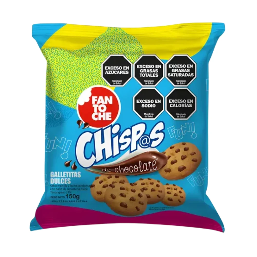 FANTOCHE GALLETITAS CHISPAS/CHOCO