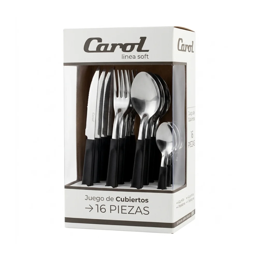 CAROL JUEGO CUBIERTOS CAJA