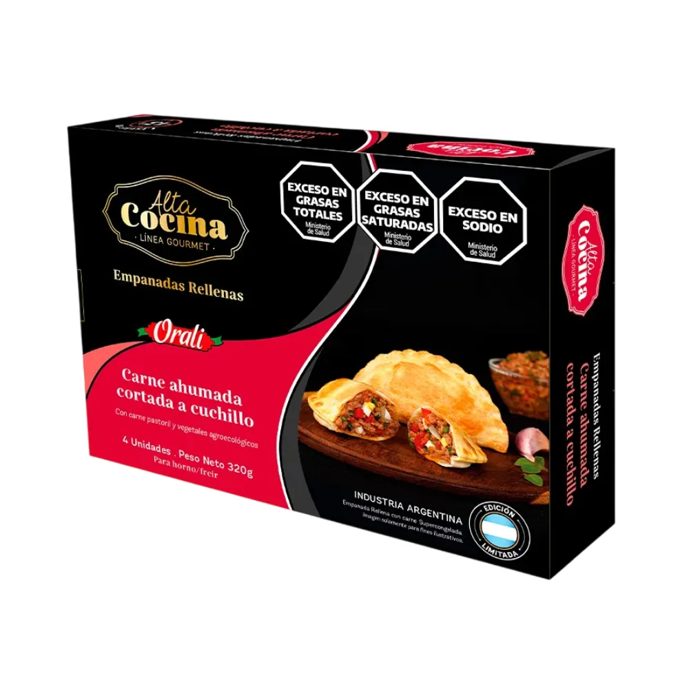 ORALI EMPANADAS CONG. CARNE C/CUCHILLO
