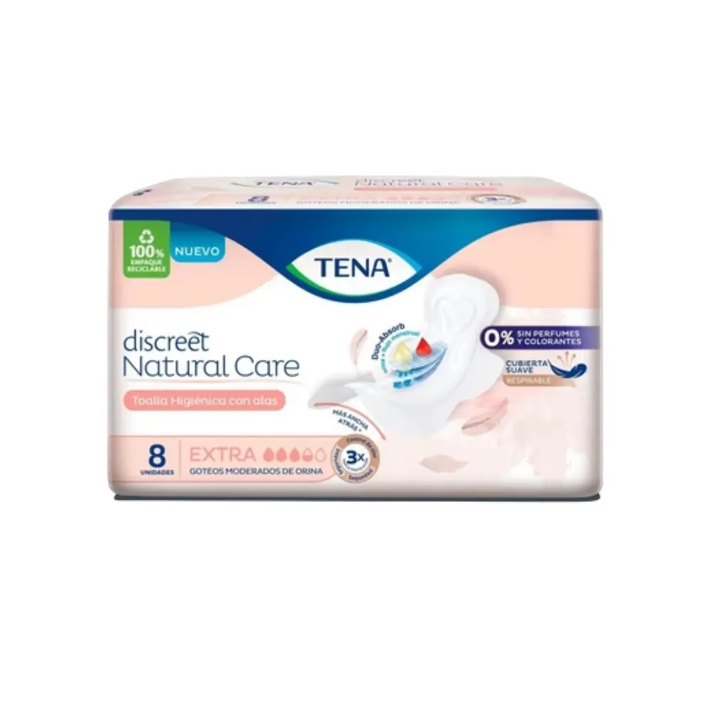 TENA TOALLA DISCREET C/A