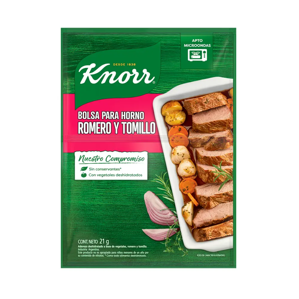 KNORR SAZON HORNO AJO/CEBOLL