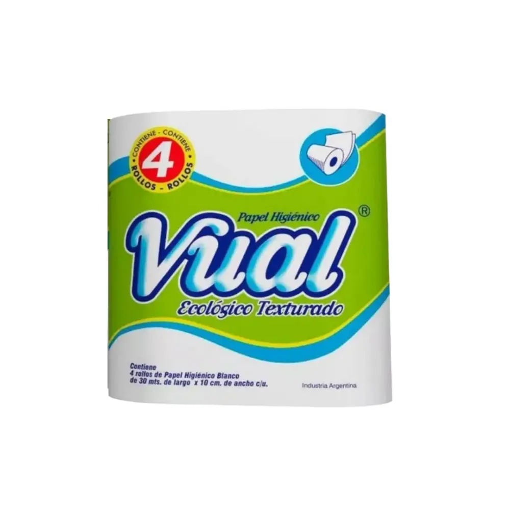 VUAL PAPEL HIG. 30MTS ECOLOGICO